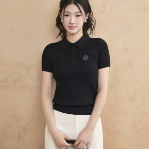 Áo mongtoghi cổ bẻ, bổ trụ 3 khuy